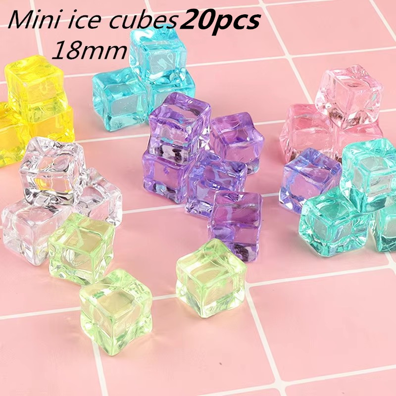 2023 Zappelspielzeug Mini Squishy Toys Mochi Eisblock Stressball Spielzeug Kawaii Transparenter Würfel Katzenpfote Fisch Stressabbau Squeeze Toy: plum