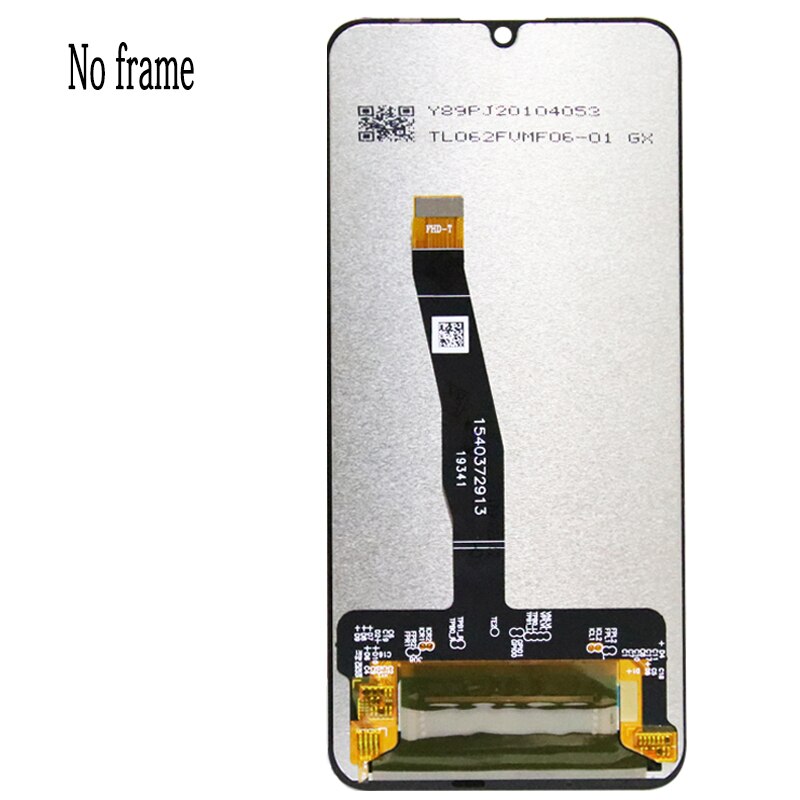 Pantalla táctil de repuesto para Huawei P Smart montaje de digitalizador LCD para POT-LX1 L21 LX3, 6,21 probado, 10 pulgadas: Black No Frame