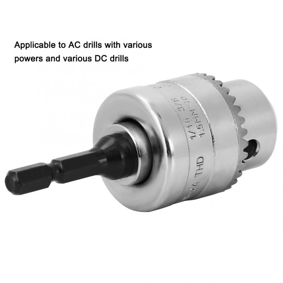 1.5-10mm 3/8-24UNF Drill Chuck Drill Chuck Driver ... – Grandado