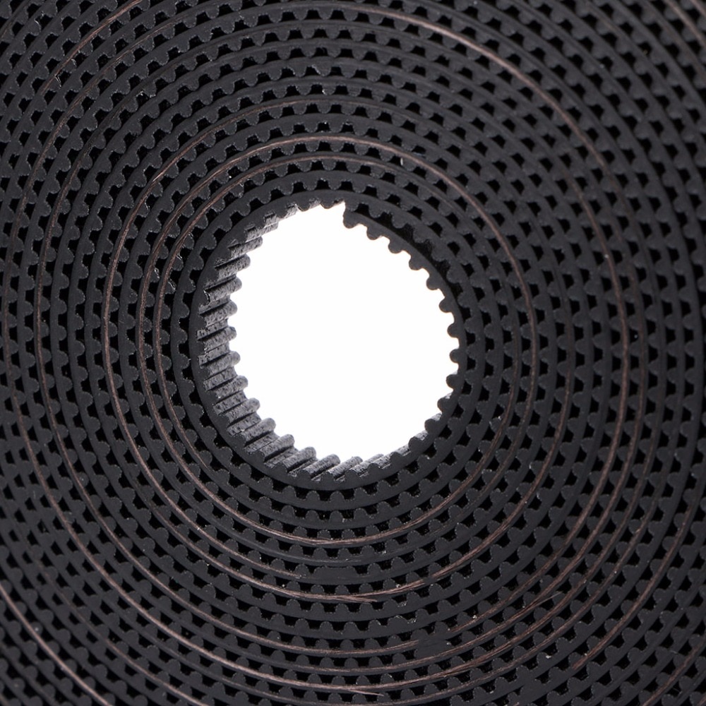 Correa de distribución de goma abierta 5m GT2 2GT 6mm de ancho para impresora 3D CNC Reprap Prusa i3