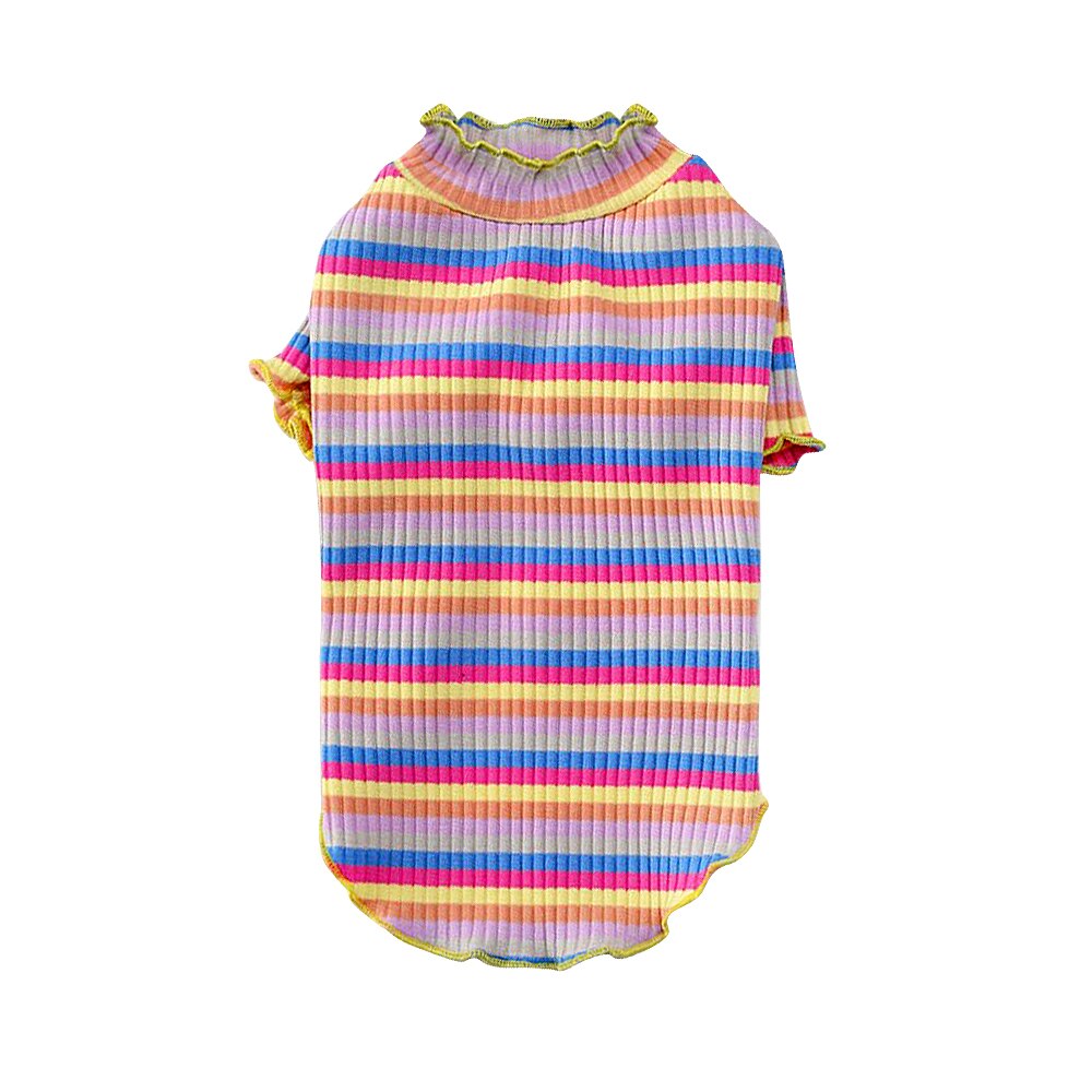 Pull en tricot doux pour chien et chat, vêtement d'hiver pour chiot, chaton, Chihuahua, carlin, teckel, Ropa Perro: Bleu / S