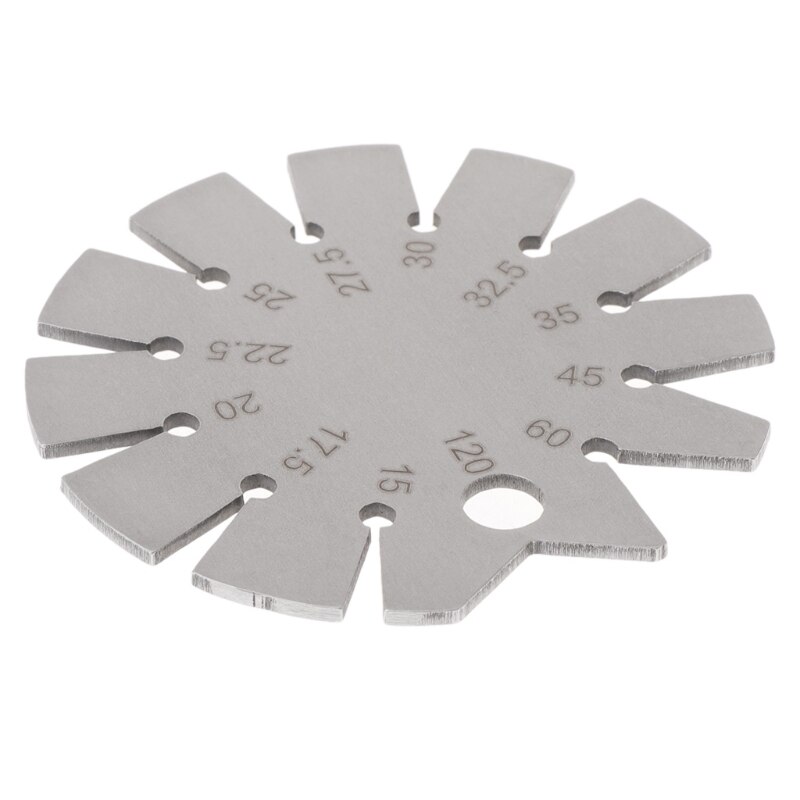 Stainless Steel Bevel Gauge Angle Protractor Range 15°-120° Gage Tools 28TC