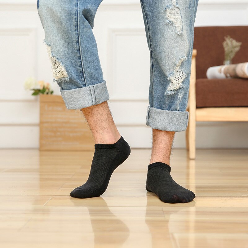 Dippu's no-show bomullsstrumpor korta tubstrumpor lågtoppade fritidsstrumpor studenters strumpor kammad bomull för kvinnor: C svart