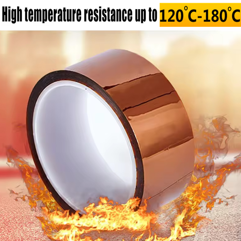 Cinta Kapton de 5-40mm, cinta adhesiva aislante de poliimida, loteптоновы©, cinta térmica para protección de tablero