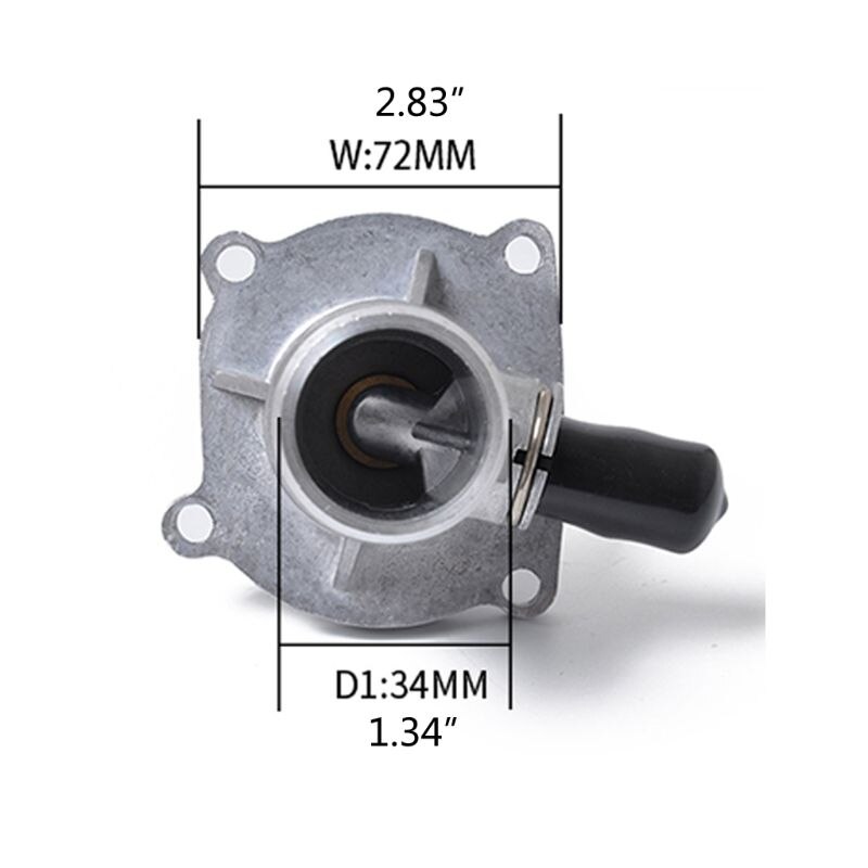 96984104 aluminium termostat motor køleventil hus samling til chevrolet