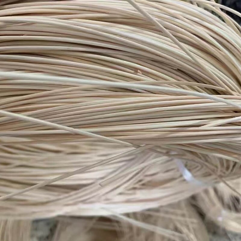 Palo de mimbre Natural de 10 metros de diámetro redondo para el hogar, palo de caña con núcleo de ratán Natural de Indonesia, Material de tejido de silla de 2mm, 3mm, 4mm, 5mm, 6mm y 7mm