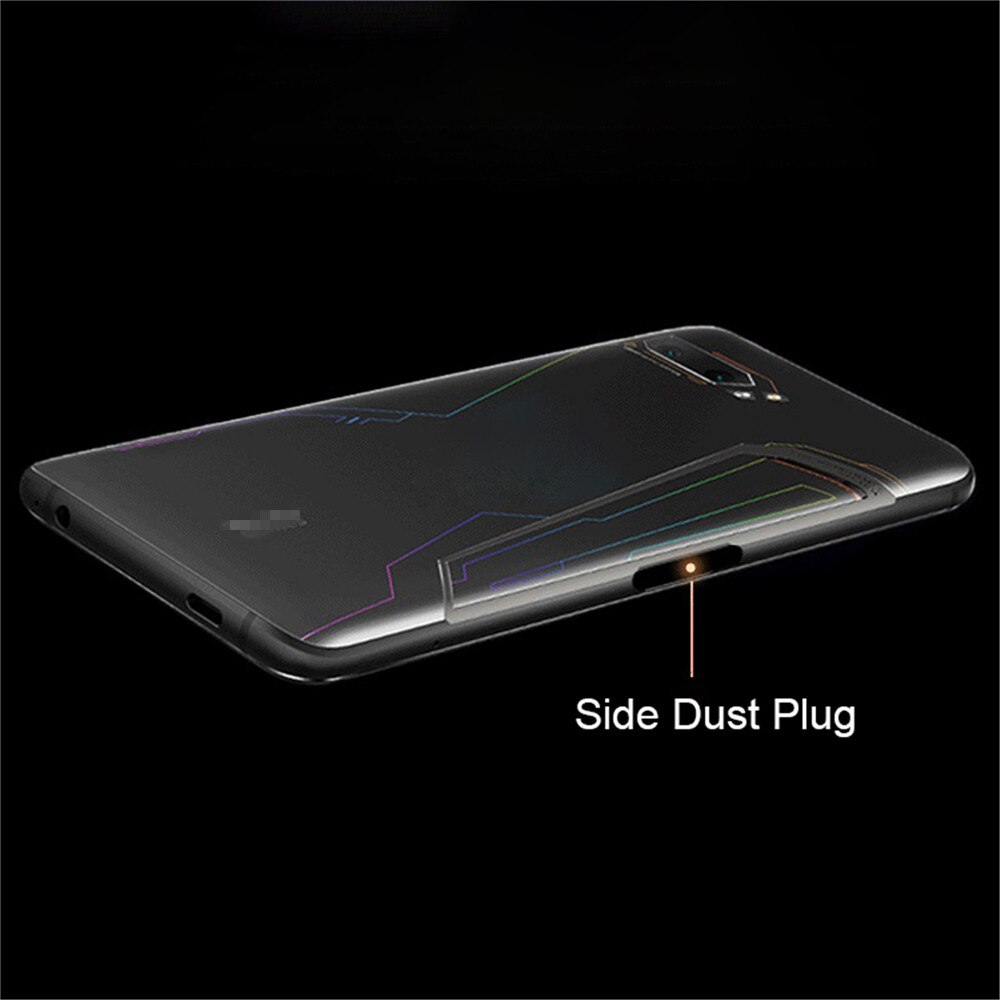 1pcs Beschermende Stof Plug Voor ASUS ROG Telefoon 2 Gaming Telefoon ZS660KL Side Stof Plug Game Telefoon 2 Accessoires