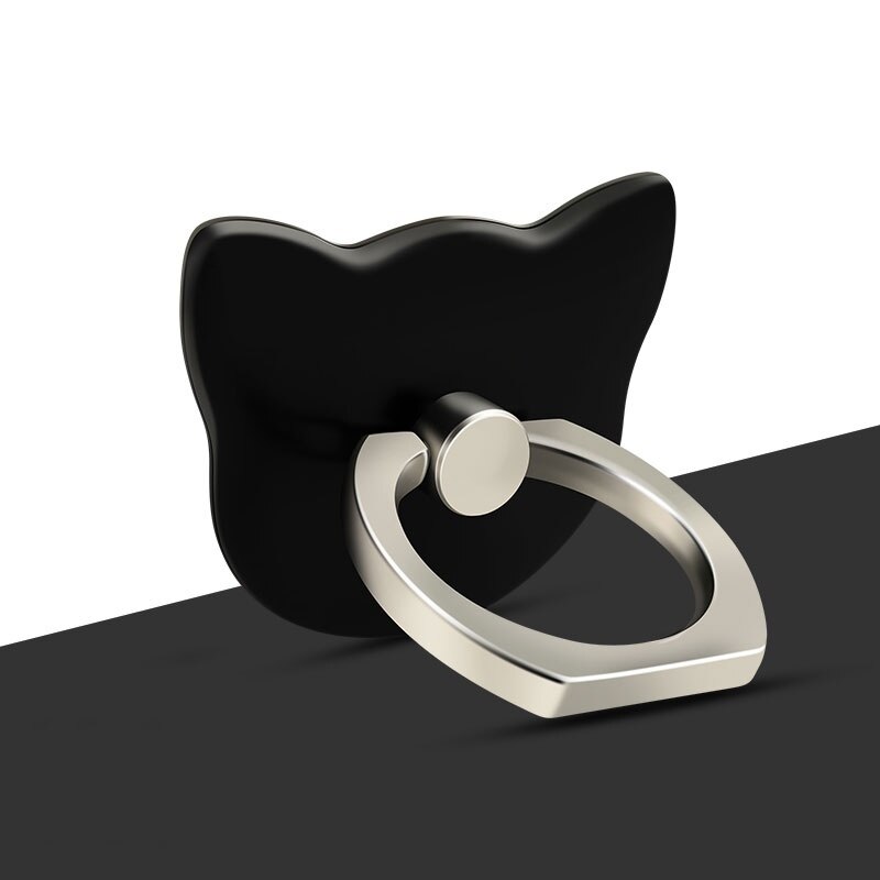 Ring Tun Telefonu Halter Für Samsung Galaxy A80 A70 A60 A50 A40 A30 Unterstützt Telefoonhouder Telefon Tutucu Posiadacz Telefonu: Black
