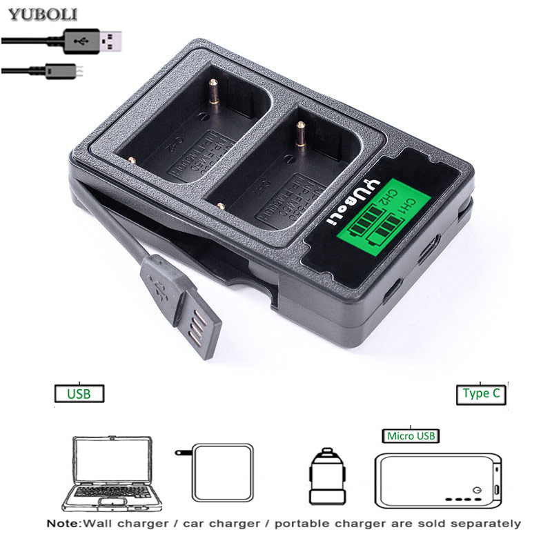Batterie pour appareil photo sony np -f550 np-f570 np f550 f570 np-f550 /f570 et chargeur lcd double usb pour éclairage d'appareil photo -f550 np-750