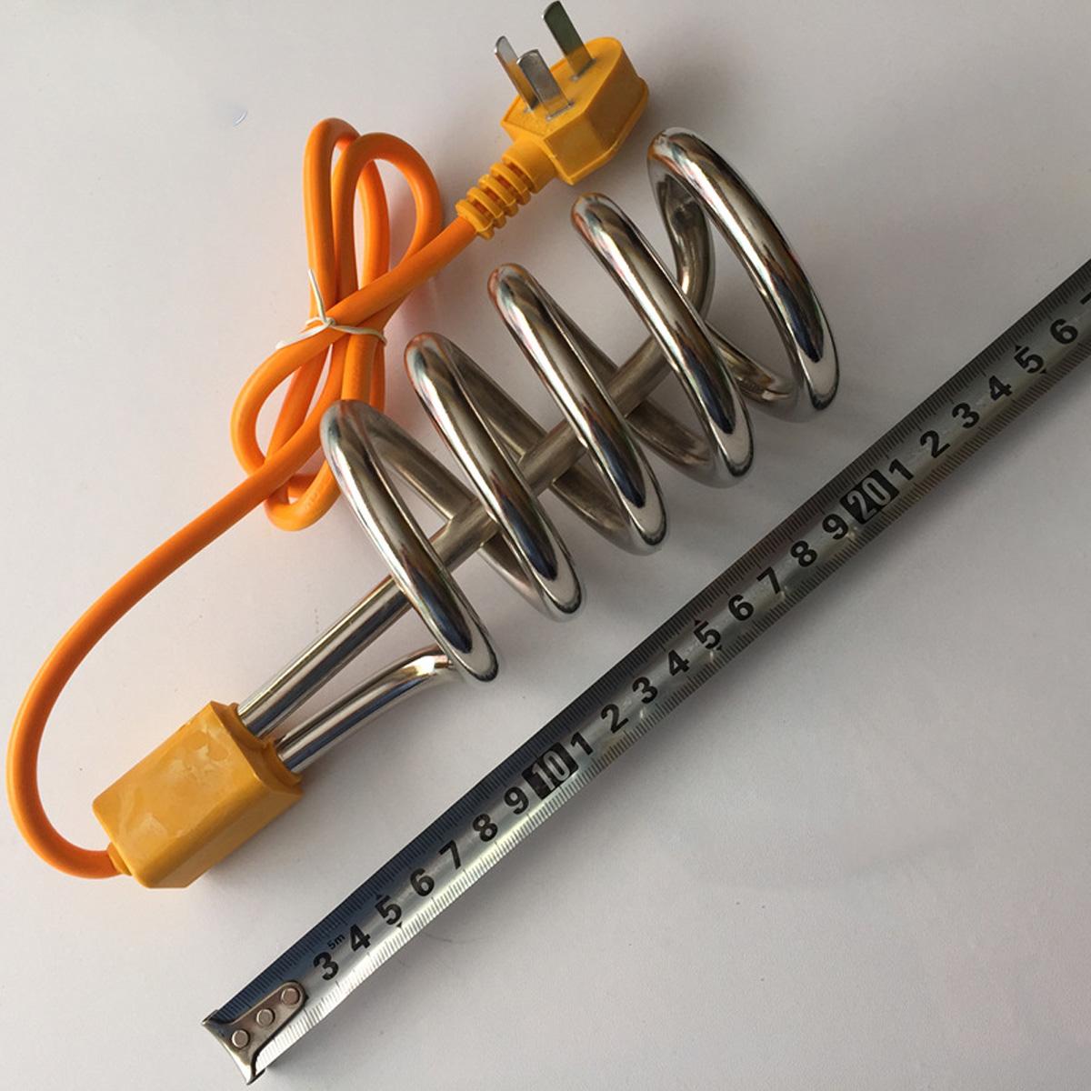 3000W 220V Floating Electric Heater Boiler Water Heating Element Portable Immersion Suspension Bathroom Swimming Pool