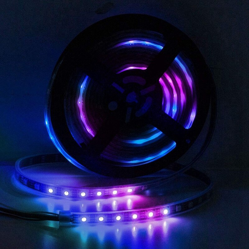 Ws2812b ws2811 1903 3 pin led strip/matrix panel bluetooth musik drømmefarve csy 07 controller 13 nøgler rf fjernbetjening indbygget mikrofon/aux