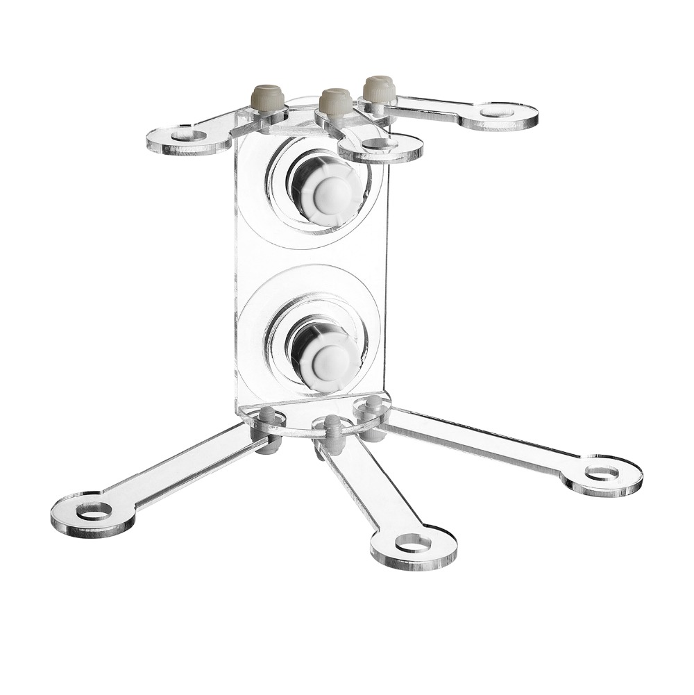 Marine Sources Aquarium Clear Acrylic Coral Frag Plugs Rack Holder SPS Coral Support Seawater Fish Tank Accessories