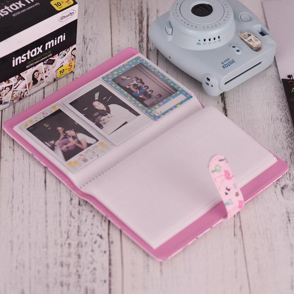 36/84/96 lommer umiddelbar fotoalbum bildeveske til fujifilm instax mini 8/9/7s/7c/25/70/90 mini film fotoalbum instax film
