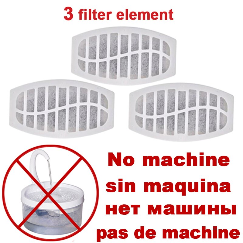 Intelligent Cat Drinking Water Fountain Automatic Circulating Water Dispenser: 03-3 filters