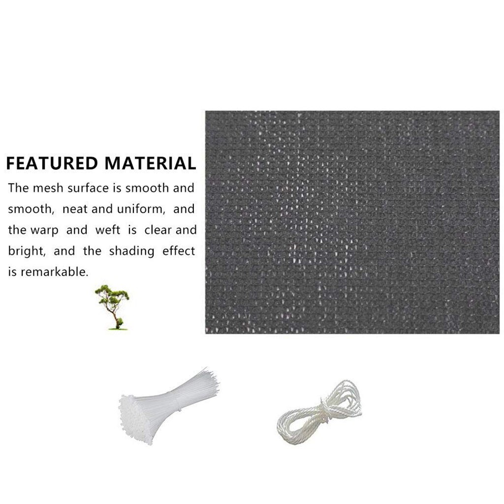 Tuin Zonnescherm Netto Platte Draad Hek Privacy Netto Naaien Gesp Zonnescherm Wind Hek Bescherming Netto #1