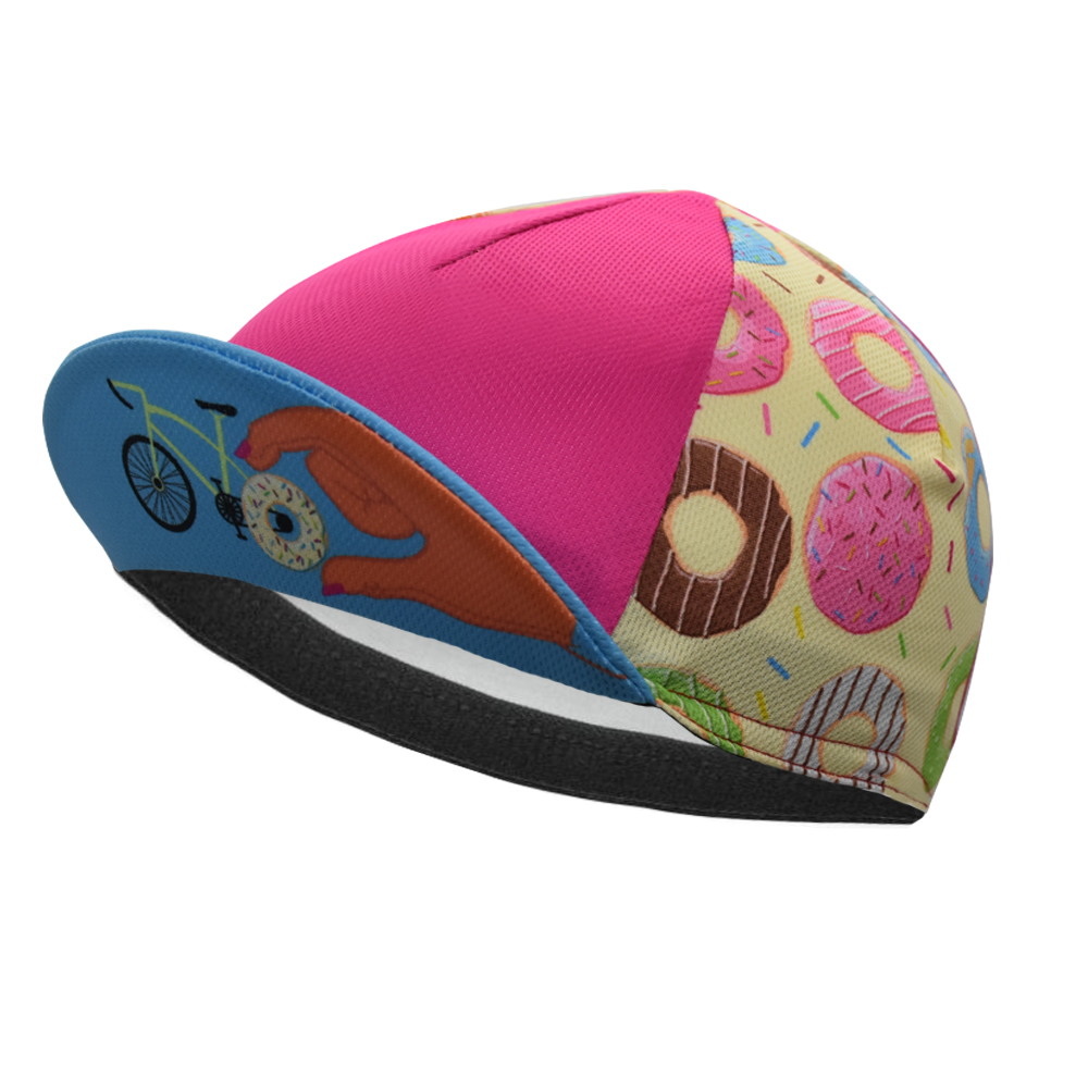 Cartoon Cat Cycling Cap Grappige Racefiets Muts Mooie Dieren Fiets Hoofddeksels Zonnescherm Ademend Mtb Mannen En Vrouwen Gorra Ciclismo: Oranje