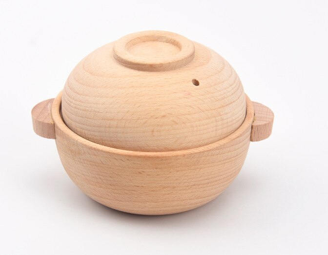 1-6 Years Old Wooden Unpainted Play House Kitchen Cooking Toy Teapot Teacup Red Wine Glass: 8.6X4.5