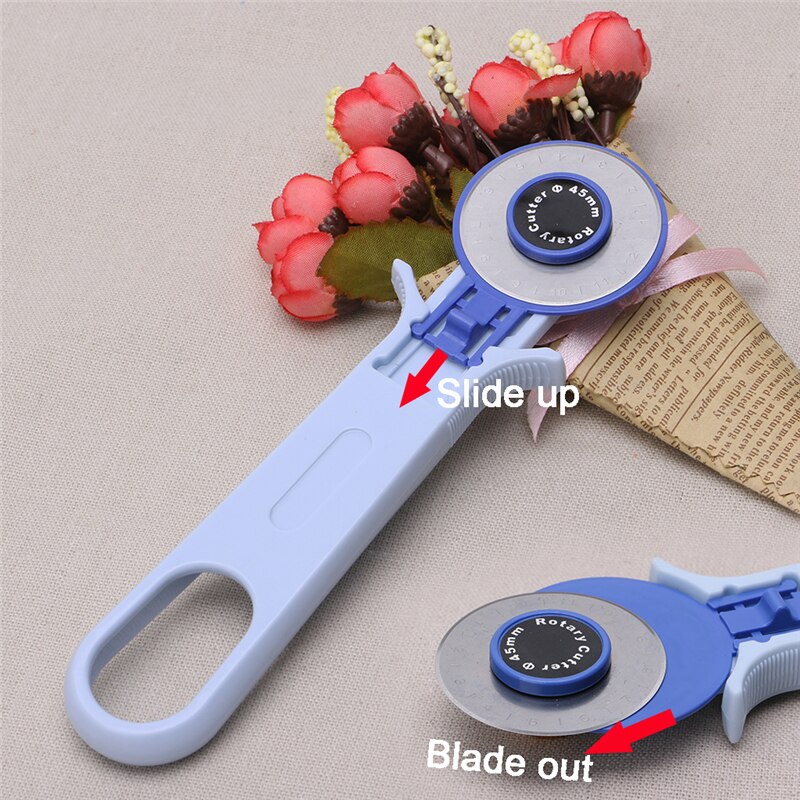 28mm 45mm Rotary Cutter Sewing Quilting Leather Fabric Craft Cutting Tool DIY