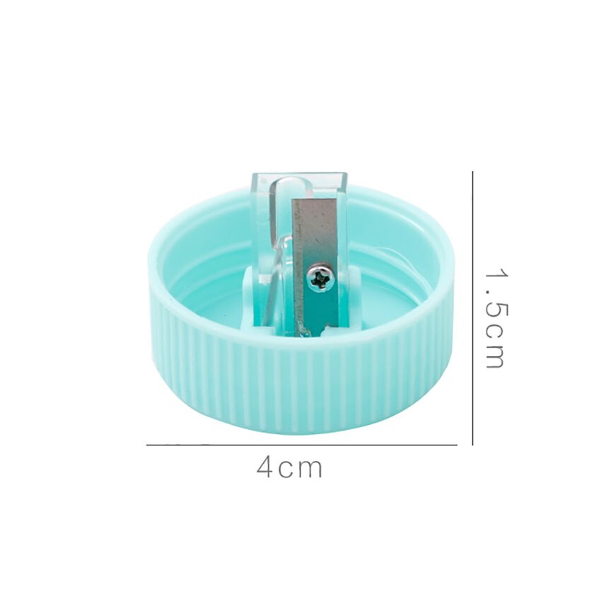 Pencil Sharpener Capsule Cap Manual Cutter Sharpeners Student Stationery Primary School Rewards Can Use With the Bottle