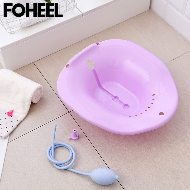 FOHEEL-bidé en cuclillas para mujeres embarazadas, bañera de cadera, lavabo de baño para maternidad, hemorroides, pacientes, inodoro
