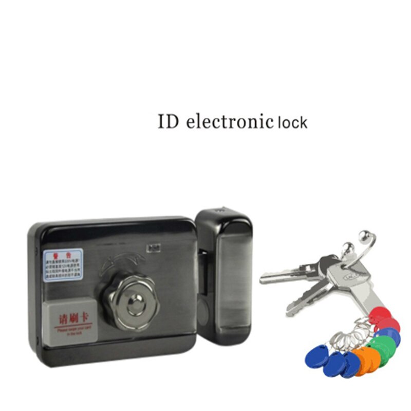 Enkele/Dubbele Toegang Deur & Gate Toegangscontrole Systeem Elektronische Geïntegreerde Rfid Gemotoriseerde Slot Met Rfid Reader
