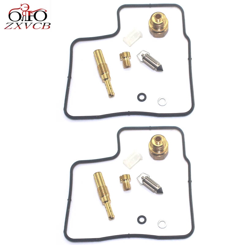 Kit de réparation de carburateur de moto XL650V Transalp, 2 ensembles, 2000-2006 XL 650 XL650 V