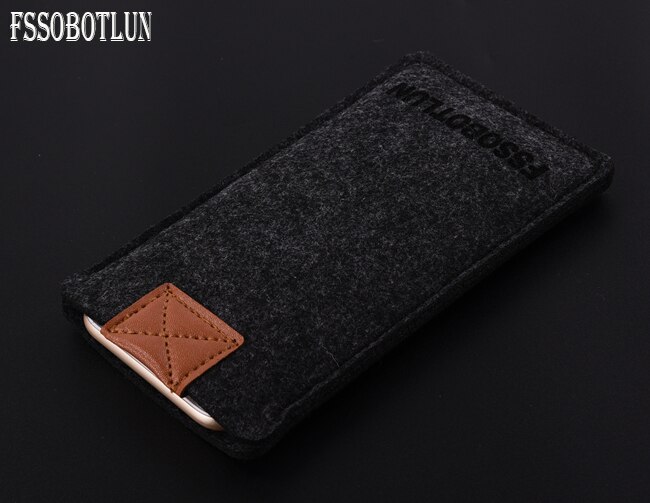 FSSOBOTLUN, 3 Kleuren, Voor Apple iPhone X Case Voor iPhone 10 Luxe Case Handgemaakte Wolvilt Mouw Zakje Cover Voor iPhoneX 5.8