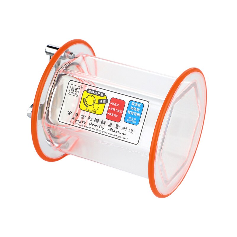 Tonneau/seau rotatif pour gobelet KT-6808, polisseuse de bijoux, capacité de 3kg: Default Title