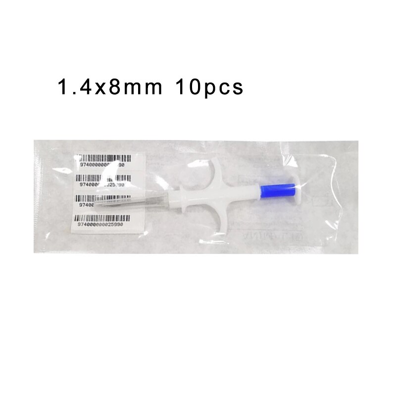 Czytnik identyfikatorów zwierząt Chip cyfrowy skaner USB akumulator Microchip ręczna identyfikacja ogólna aplikacja dla psa kota: 1.4x8mm 10pcs