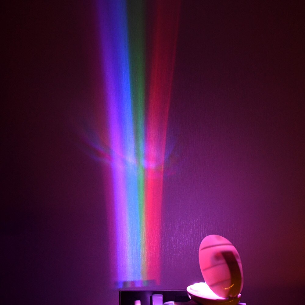 3 tilstande rgb led lampe farverig led natlys ægformet regnbue projektor lys romantisk magi børn soveværelse indretning