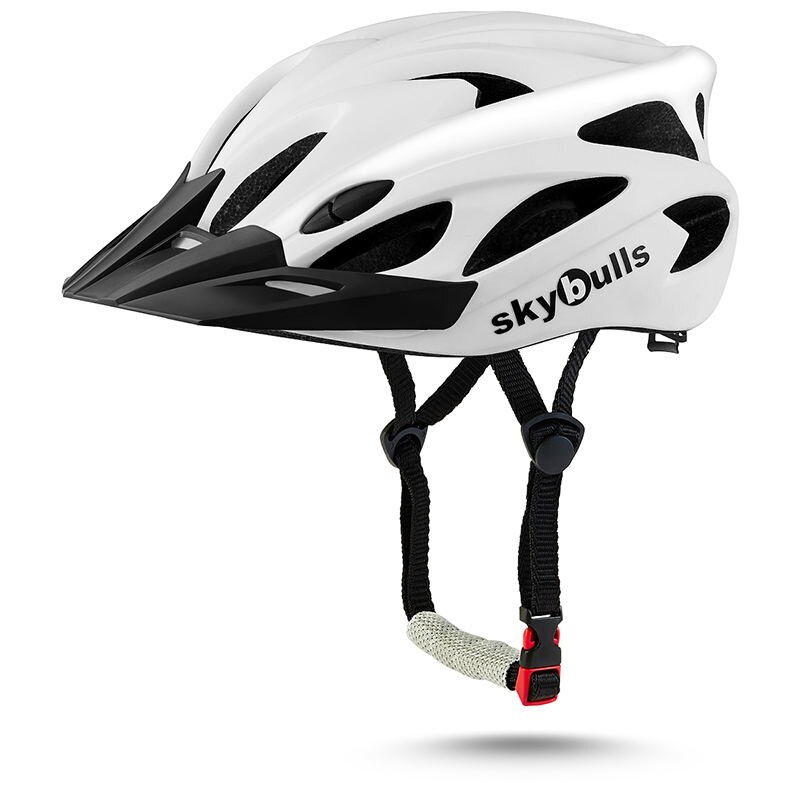 Skybulls Fietshelm Ultralight Fietshelmen voor Mannen Ademend Fietshelm Integraal gegoten Road Mountainbike Helm: TK000A-M
