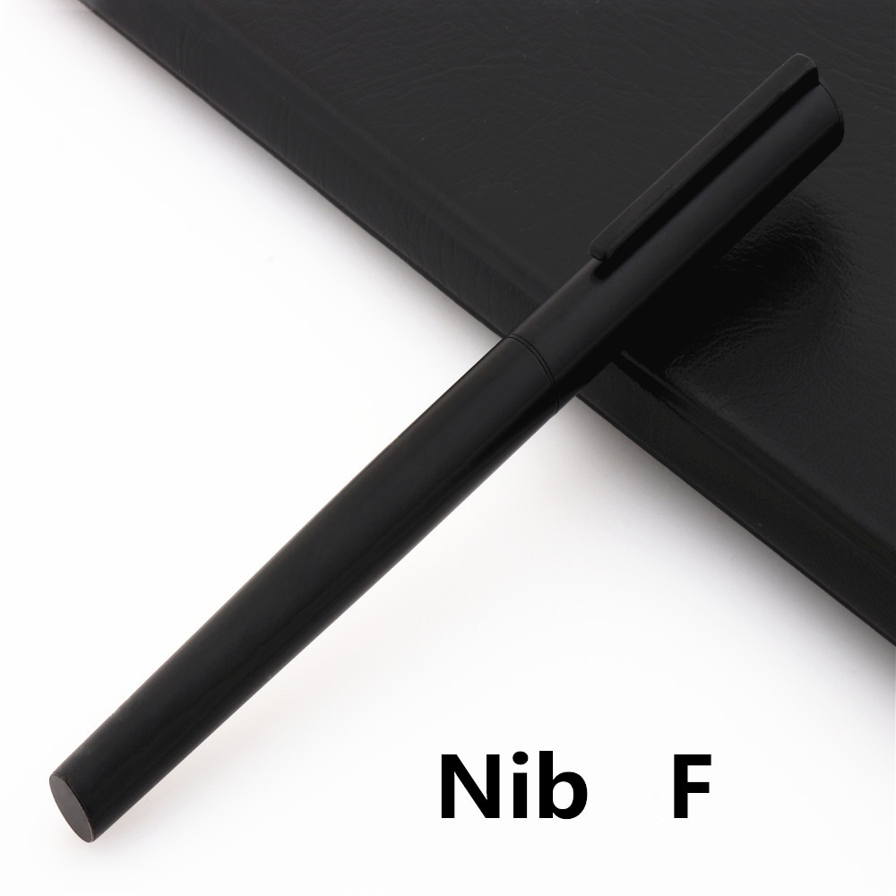 Jinhao 35 Black Silver Colors Business office EF / F Nib Fountain Pen student School Stationery Supplies ink calligraphy pen: Burgundy