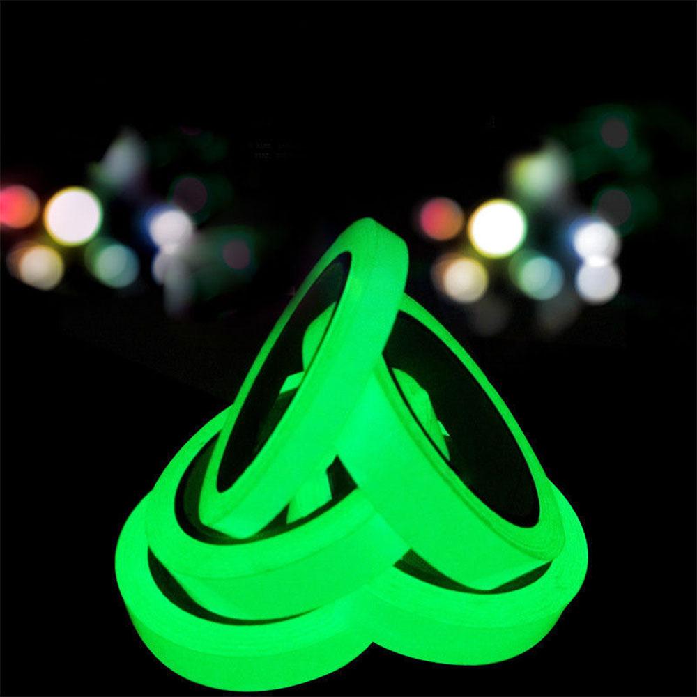 10 Mm * 3 M Lichtgevende Tape Zelfklevende Tape Nachtzicht Glow In Dark Veiligheidswaarschuwing Security Podium home Decoratie Tapes: 10mmX3m