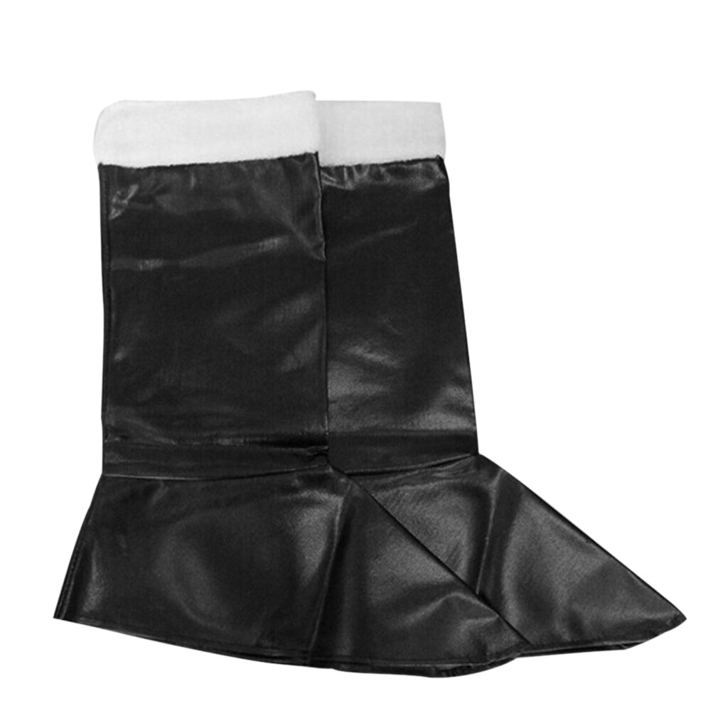 Santa Claus Costume Boots Christmas Props Boots Party Supply Bla