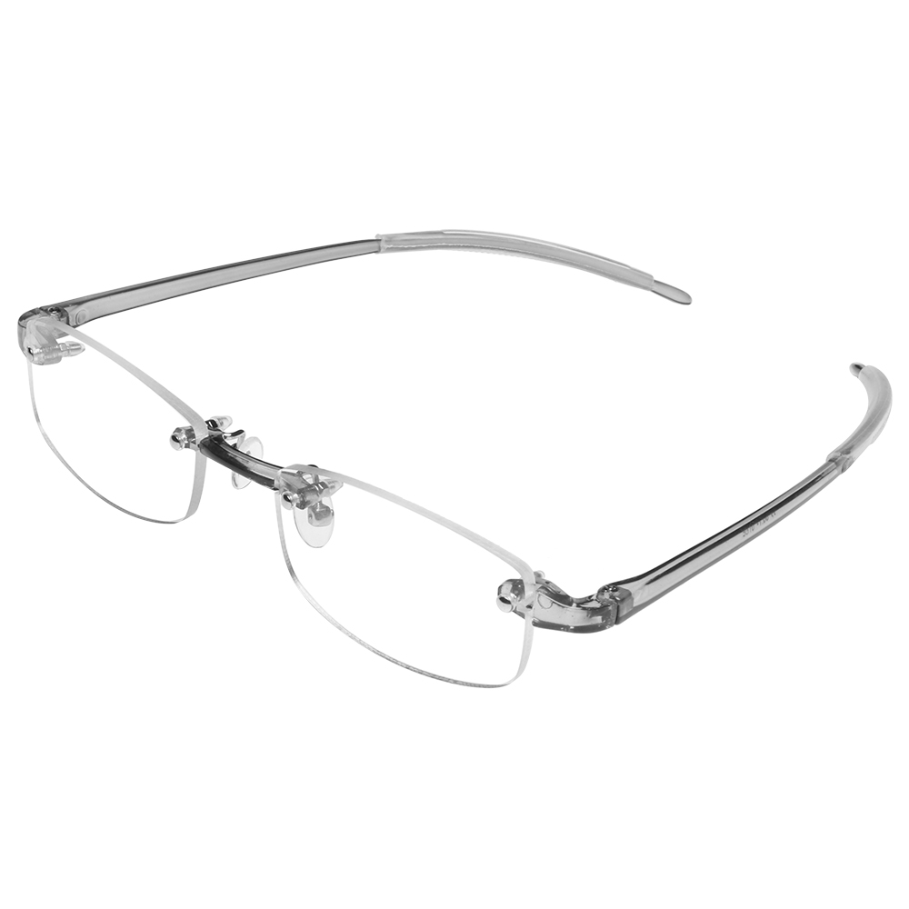 Ultraleicht Harz Randlose Lesebrille Frauen Männer Presbyopie Brillen Myopie Brille Dioptrien + 1,0/+ 1,5/+ 2,0 /+ 2,5/+ 3,0/+ 3,5/+ 4,0: 250 / hyperopia