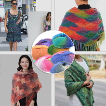 180 M DIY Zacht Garen Dunne Haak Zachte Wol Garen Katoen Natuurlijke Melk Fiber Hand geweven Voor Baby Garen wol