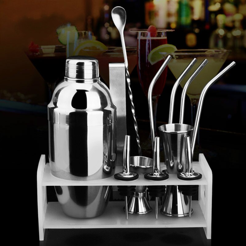 350/550 ml Rvs Cocktail Shaker Mixer Kit Bar Barman Gereedschap Set