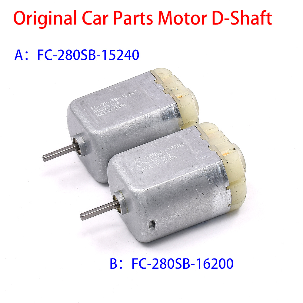 Original MABUCHI FC-280SB-15240/FC-280SB-16200 280SC-18180 DC 12V Electric Motor D Cut Shaft For Car Central Door Lock Actuator