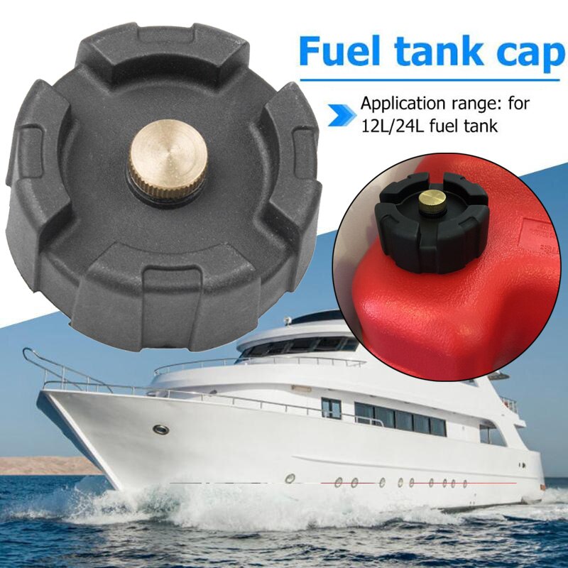 ABS Plastic External Fuel Oil Tank Cover Marine Boat Accessories For 12L 24L Outboard Engine Troubleshooting Fuel Tank Cap
