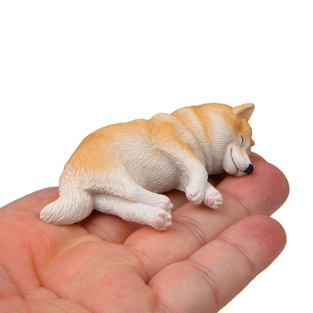 3D Hond Magneten Leuke Slapen Hond Koelkast Magneten Koelkast Sticker Micro Landschap Ornamenten Auto Beeldje Kid Speelgoed