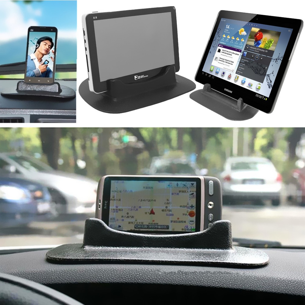 Auto Dashboard Zachte Sticky Pad Houder Stand Mount Fit Voor Mobiele Telefoon Gps Sat Nav Tablet Pc