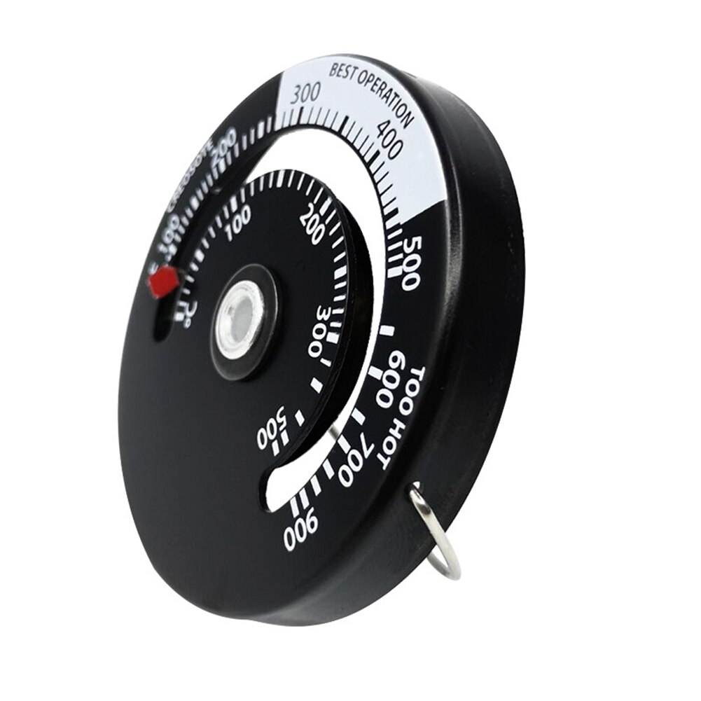 Magnetische Houtkachel Thermometer Haard Ventilator Kachel Thermometer Met Probe Huishoudelijke Gevoeligheid Barbecue Oven Tool