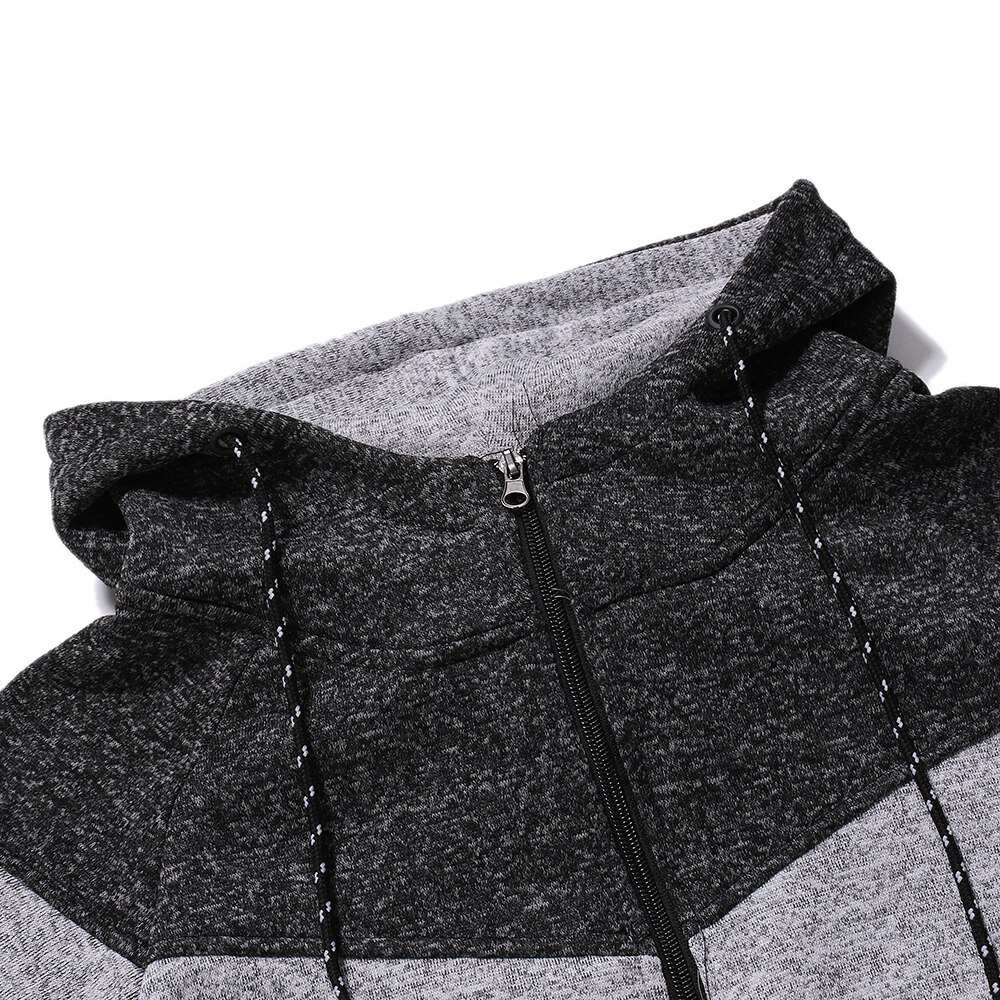 Automne hommes vêtements de sport survêtement sweats homme décontracté 2 pièces costume de sport fermeture éclair jogging hommes ensemble piste entraînement ensemble de course