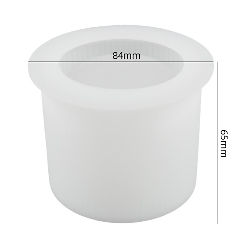 Candle Jar Molds, Silicone Concrete Molds for Candle Holder with Lids, Candle Cup Cement Molds for Candle Making Supplies: army green