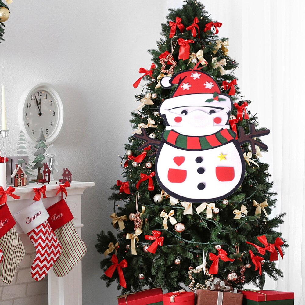 1pc belle pendentif de noël noël décor pour fête noël enfants