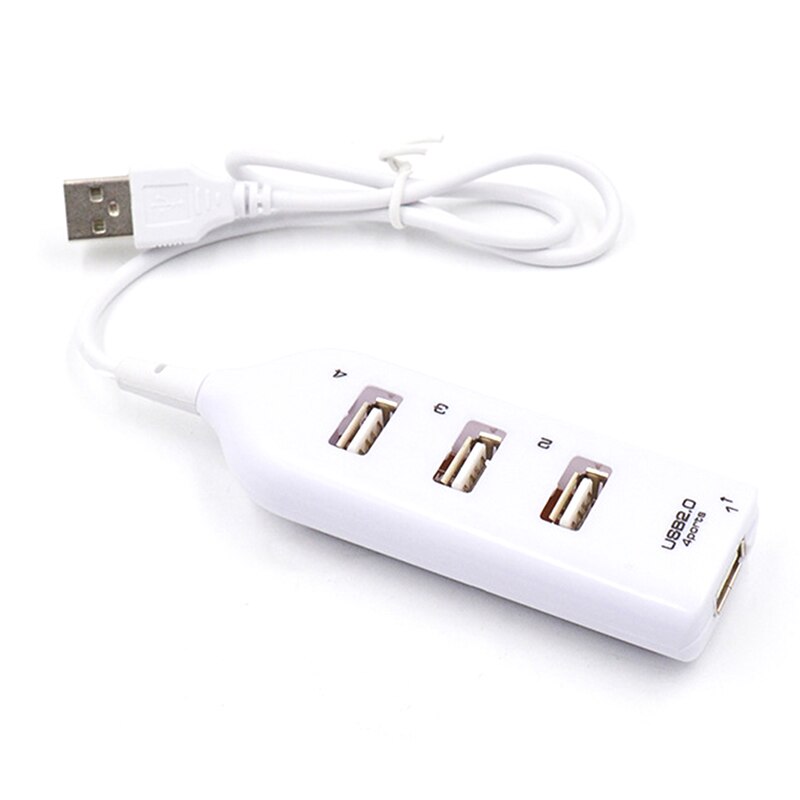 2.0 Multi USB Port 4 Ports Hub USB High Speed Hab For PC Computer Accessories