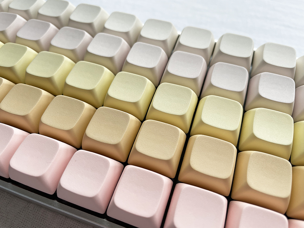 XDA-teclas para teclados mecánicos, compatibles con Kailh Gateron Cherry MX, RGB75 XD75 KBD75