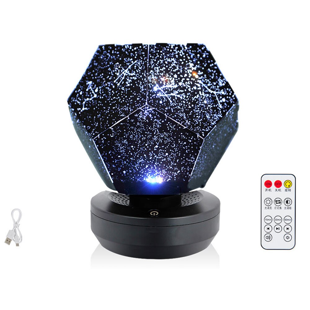 Veilleuse de noël 60000 étoiles | Projecteur de ciel étoilé, clignotant coloré, lampe pour enfants, pour chambre de bébé, DIY: 10
