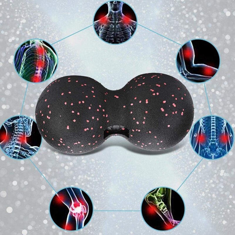 2Pc Pinda Fitness Massage Bal Set Double Lacrosse Mobiliteit Bal Myofasciale Fysiotherapie Deep Tissue Massage