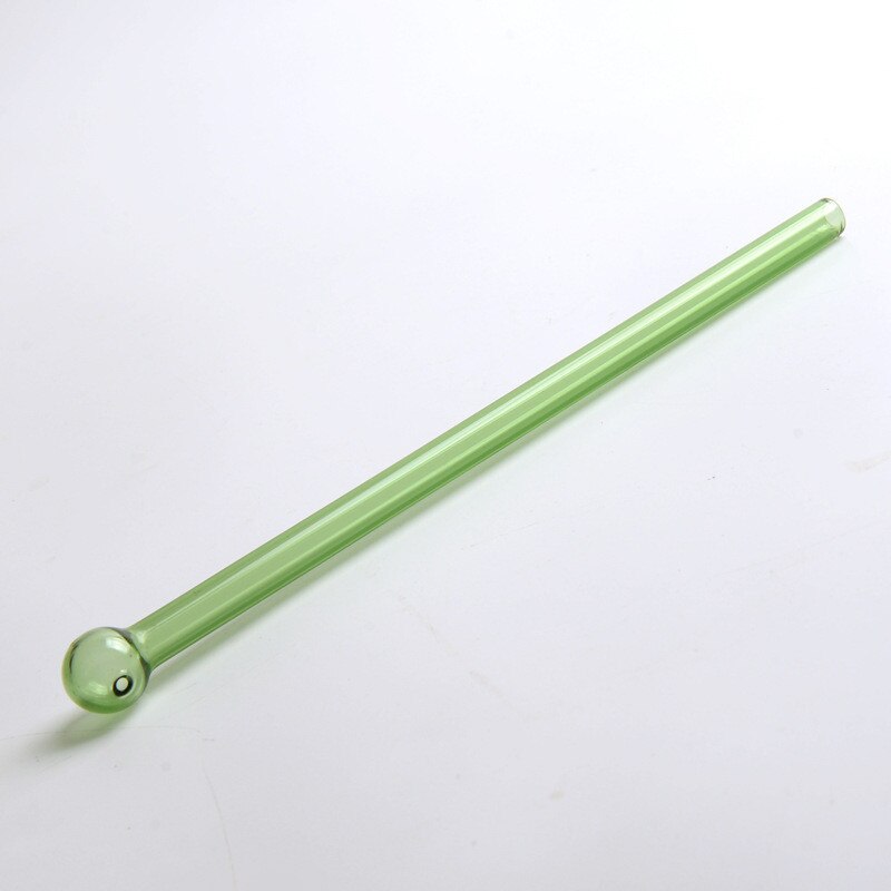 Pailles de fête de mariage à tête ronde en verre coloré fait à la main: G